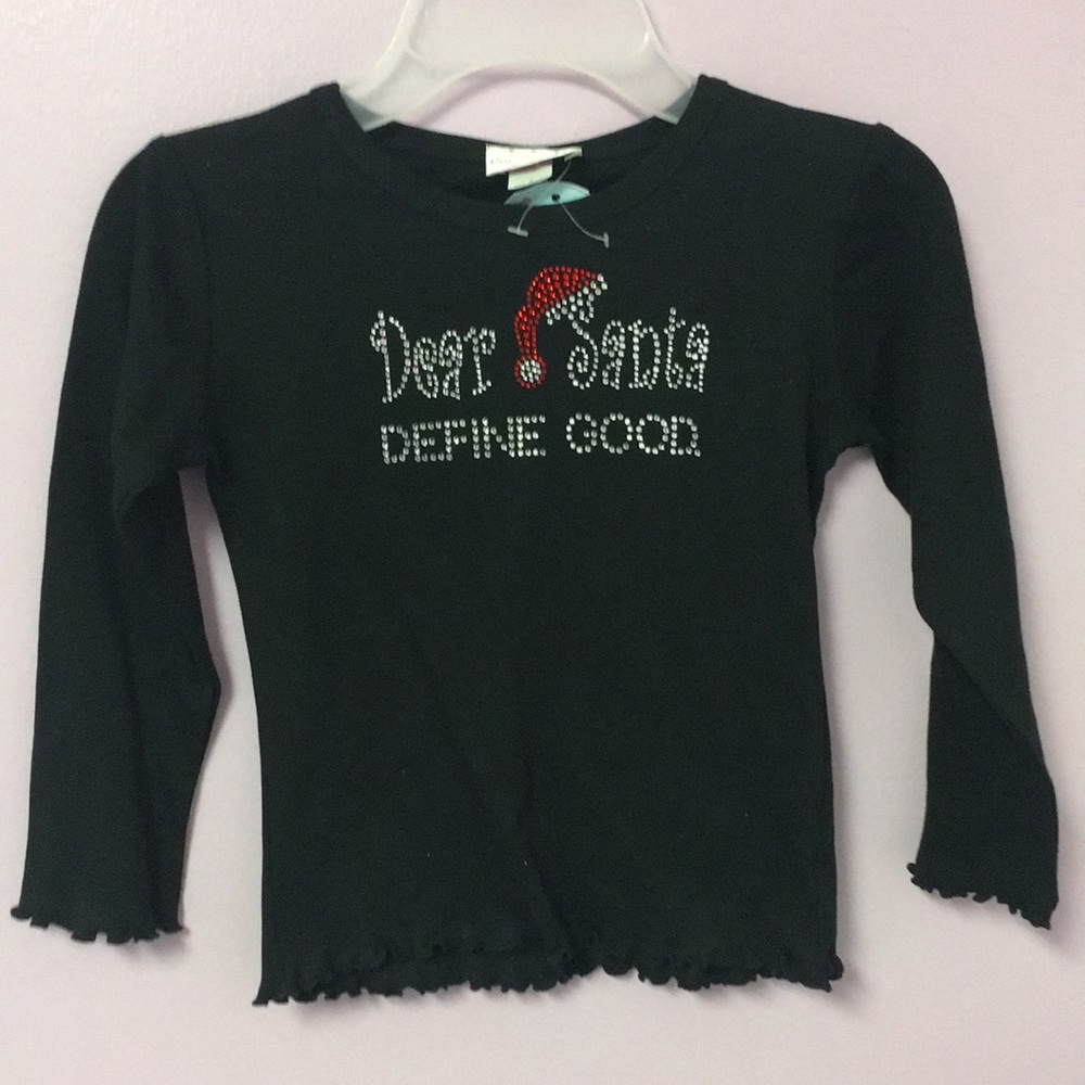 Christmas long sleeve shirt.